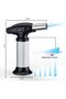 Kitchen Butane Torch Lighter with Safety Lock, Adjustable Flame, Refillable Portable Culinary Torch - 3