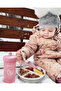 Pink Stainless Steel 3-Piece Baby Kids Fork Spoon Set (12+ Months) - 4