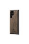 Samsung Galaxy S23 Ultra Compatible Leather Phone Case with Detachable Wallet - 6
