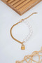 316 L Steel Bracelet with Pearl - 2