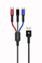 NYLO Series Cable 3in1 3.0A 1.2M - Tri - 4
