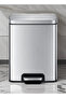 MADISON 8L Step Trash Bin – Soft-Close Lid, Brushed Stainless Steel, Fingerprint-Resistant Finish