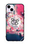 غطاء حماية لهاتف Apple iPhone 14 بتصميم قلوب وزهور