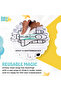 Reusable Silicone Colouring Mat with Pens and Travel Case - Game Design - 3