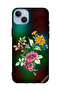 غطاء حماية لهاتف Apple iPhone 14 Plus زهور عالية الدقة