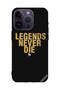 غطاء حماية لهاتف Apple iPhone 14 Pro Legends Never Die