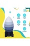 Silicone Stacking Toy for Babies/Kids, Rocket Shape, BPA Free 100% Safe - Rocket - 3