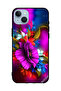 غطاء حماية لهاتف Apple iPhone 14 Plus زهور ملونة