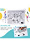 Reusable Silicone Colouring Mat with Pens and Travel Case - Game Design - 2
