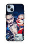 غطاء حماية لهاتف Apple iPhone 14 Plus صورة للزوجين بنصف صورة