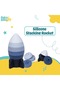Silicone Stacking Toy for Babies/Kids, Rocket Shape, BPA Free 100% Safe - Rocket - 2
