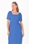 Women's Square Neck Wrap Dress - Comfortable and Modern Fit / Different Color Choices