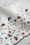 Livano Colorful Flower Embroidered Bath Towel (90 X 150 cm) - 2