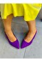 Maria Purple Suede Heel Sandals Shoes - 5