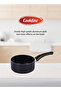 Pressed Aluminum Nonstick Cookware Set 8 PCS, Black with Shiny Finish & Induction Bottom - 2