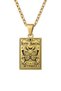 Anti Social Butterfly - Butterfly Tarot Card |   316L Steel Necklace - 2