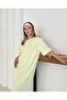Women's Stylish and Comfortable Oversize Modal Dress with Side Slits - 5