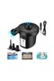 220V Sea Bed Boat Simit Air Pump with Cigarette Lighter Input, Inflating Vacuuming Compressor