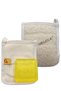 Natural Pumpkin Fiber Lemon Extract Soap Set Natural Pumpkin Fiber Bath Scrub - Pumpkin Fiber Facial Scrub - 7