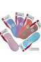 Women's Bamboo Invisible Snikers Seamless Socks 6 Pack - 4