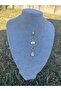 Triple Gold Combination Necklace Oyster Letter Star - 4