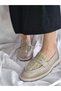 New Season Genuine Leather Straw Women's Loafer – Comfortable and Stylish - 3