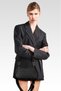 Black Baguette Women's Hand and Shoulder Bag