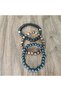 Natural Stone and Wood Bracelet Set of 3
