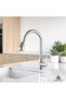 Spiral Faucet Chrome Color Pressure and Tazzik Adjustable Sink Fixture 5 Years Warranty - 2