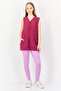 Women Sportswear Fit Sleeveless Training Vest Jacket, Purple - 4