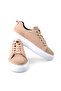 Genuine Leather Men's Lace-Up Sand Suede Sneaker Shoes Massa - 4