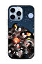 غطاء حماية لهاتف Apple iPhone 13 Pro - طيور البطريق تستمتع