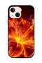 غطاء حماية لهاتف Apple iPhone 13 Mini - نقشة زهور صينية