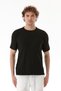 Striped Crew Neck Knitwear T-Shirt - 7