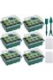 LERWAY Seed Starter Tray 6-Pack Seedling Starter Kits Plant Starter Kit with Humidity Domes - 2