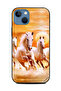 غطاء حماية لهاتف Apple iPhone 13 - خيول تركض