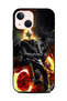 غطاء حماية لهاتف Apple iPhone 13 Mini Bike & Buring Head