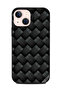 غطاء حماية لهاتف Apple iPhone 13 Mini DCP بنمط شرائط سوداء