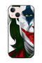 غطاء حماية لجهاز Apple iPhone 13 Mini - رسم نصف وجه الجوكر