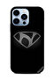 غطاء حماية لهاتف Apple iPhone 13 Pro، أبجدية أبيض وأسود N
