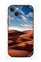 غطاء حماية لهاتف Apple iPhone 13 - صحراء وغيوم في سماء زرقاء