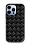 غطاء حماية لهاتف Apple iPhone 13 Pro DCP بنمط شرائط سوداء