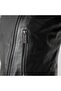 Black Genuine Leather Women's Coat [Tg810051] - 6