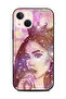 غطاء حماية لهاتف Apple iPhone 13 Mini Queen Girl Sparkling