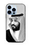 غطاء حماية لجهاز آبل آيفون 13 برو صورة محمد بن سلمان بالأبيض والأسود