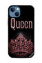 غطاء حماية لهاتف Apple iPhone 13 Queen Glitter
