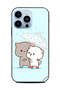 غطاء حماية لجهاز Apple iPhone 13 Pro Love In Rain