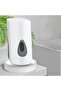 1LTR Manual Hand Soap Dispenser - Wall Mounted Plastic Soap Dispenser for Bathroom & Commercial