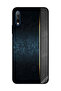 غطاء حماية لهاتف Honor 9X بنمط جلدي أخضر داكن