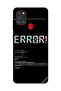 غطاء حماية لهاتف Samsung Galaxy A21S Error